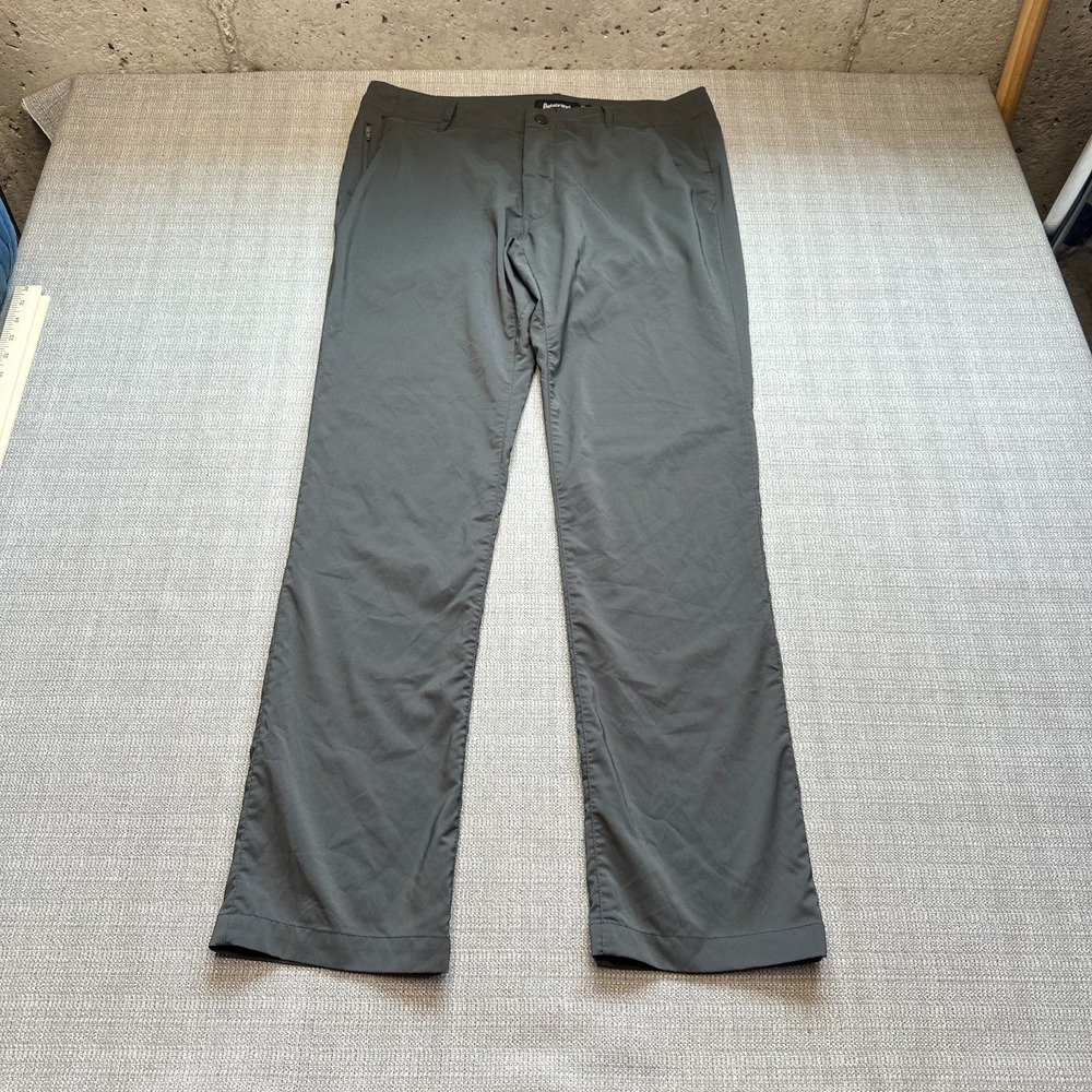 Betabrand Mens 32x32 Gray‎ Workleisure Dress Pants Stretch Tech Comfort Travel